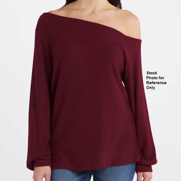 Kaileigh Ivy Off Shoulder Knit Top - Picture 1 of 3